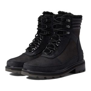 SOREL  Lennox™ Lace Cozy STKD Waterproof - Jet black, size 9.5
